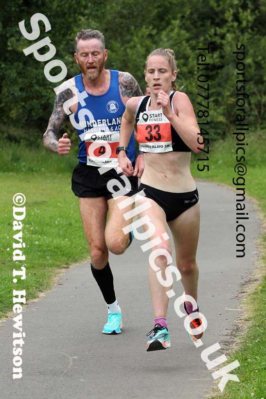 Womens and Mens Over-50s Sunderland 5k (Inc. NE and NCAA Champs), Silksworth, Sunderland, Thursday, July 22nd. Photo: David T. Hewitson/Sports for All Pics